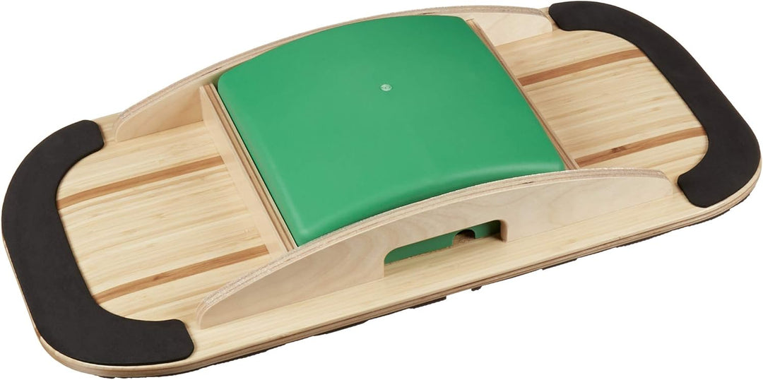 Blue Planet Balance Surfer 7-in-1 Bamboo Wooden Balance Board Trainer für Büro, Gym &amp; Home | Ideal f