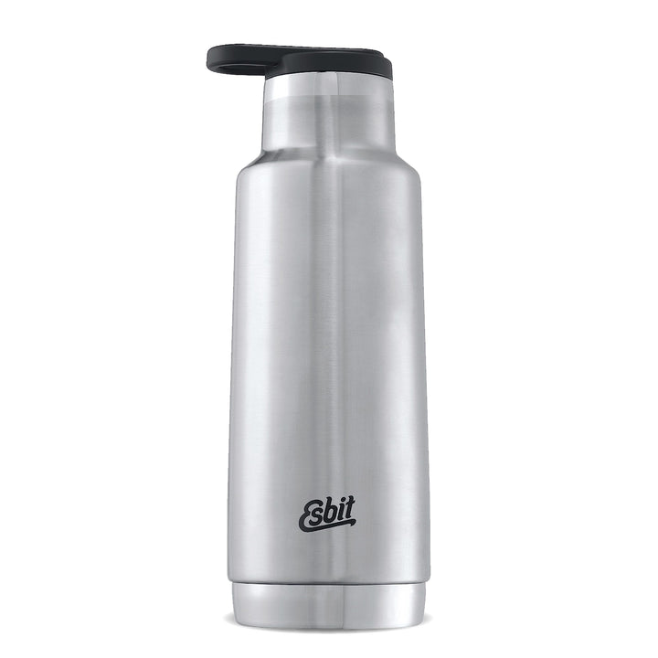 Esbit Isolierflasche Pictor | Edelstahl | BPA-Frei | Schwarz, Silber | 0,75L & mehr | Wasser, Fahrra