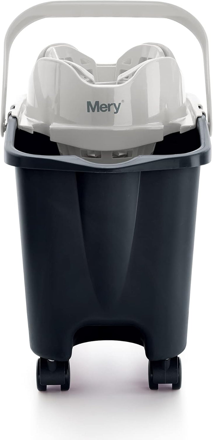 Mery 0422.23 Mikrofaser Wischmop, höchste Saugfähigkeit, mit deutschem Gewinde, lila