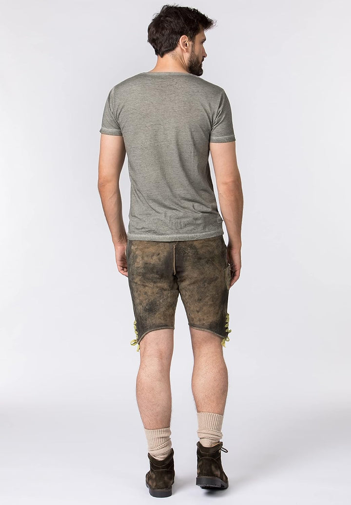Stockerpoint Herren Ignaz Trachtenshirt S Stein, S Stein