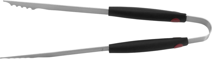 Westmark Grill-/Bratenzange, Länge: 40 cm, Rostfreier Edelstahl/Kunststoff, Farbe: Silber/Schwarz/Ro