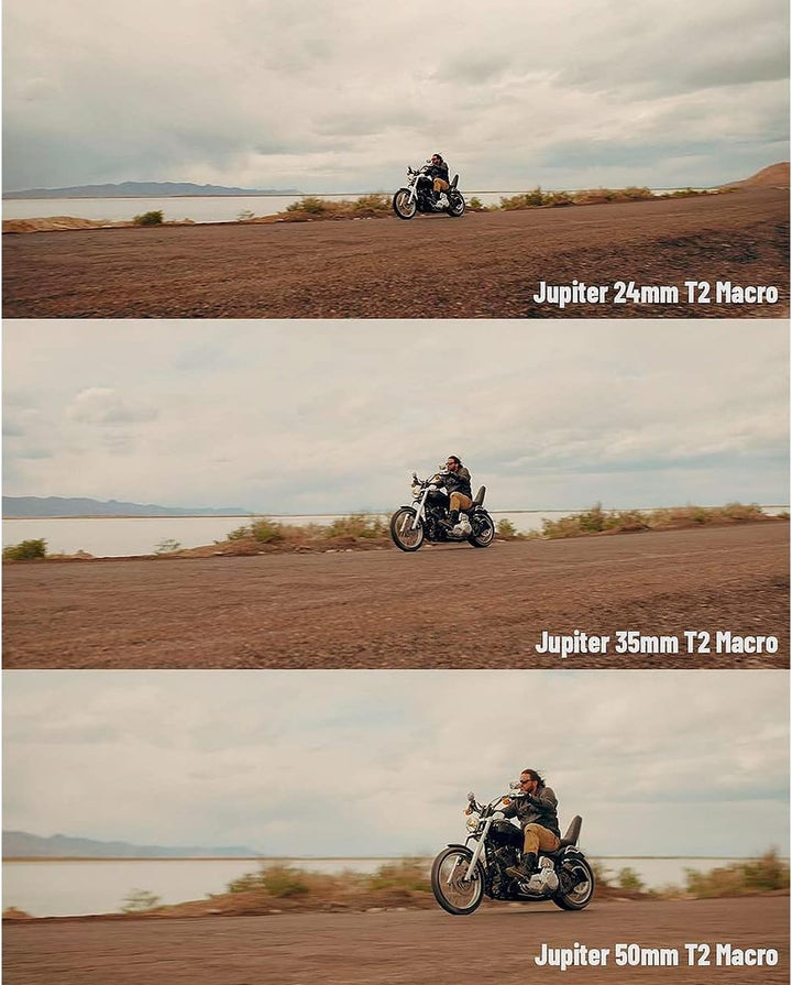 SIRUI Jupiter Macro T2 Vollformat Cine Prime Objektiv Set (24mm, 35mm und 50mm Cinema Objektiv Set),