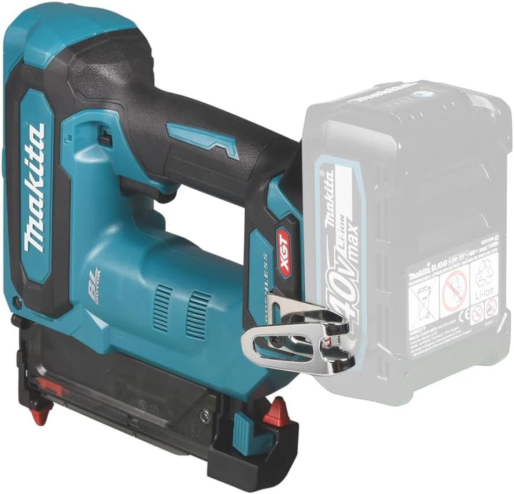 Makita PT001GZ Akku-Stiftnagler 40V max. (ohne Akku, ohne Ladegerät), Petrol/Schwarz