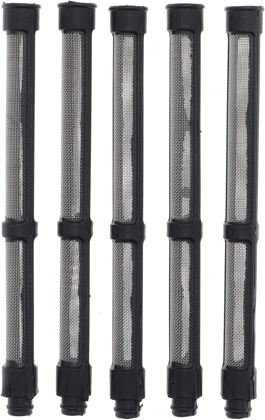 Set mit 5 Filtern für Farbe, kompatibel mit Graco 287032, schwarz