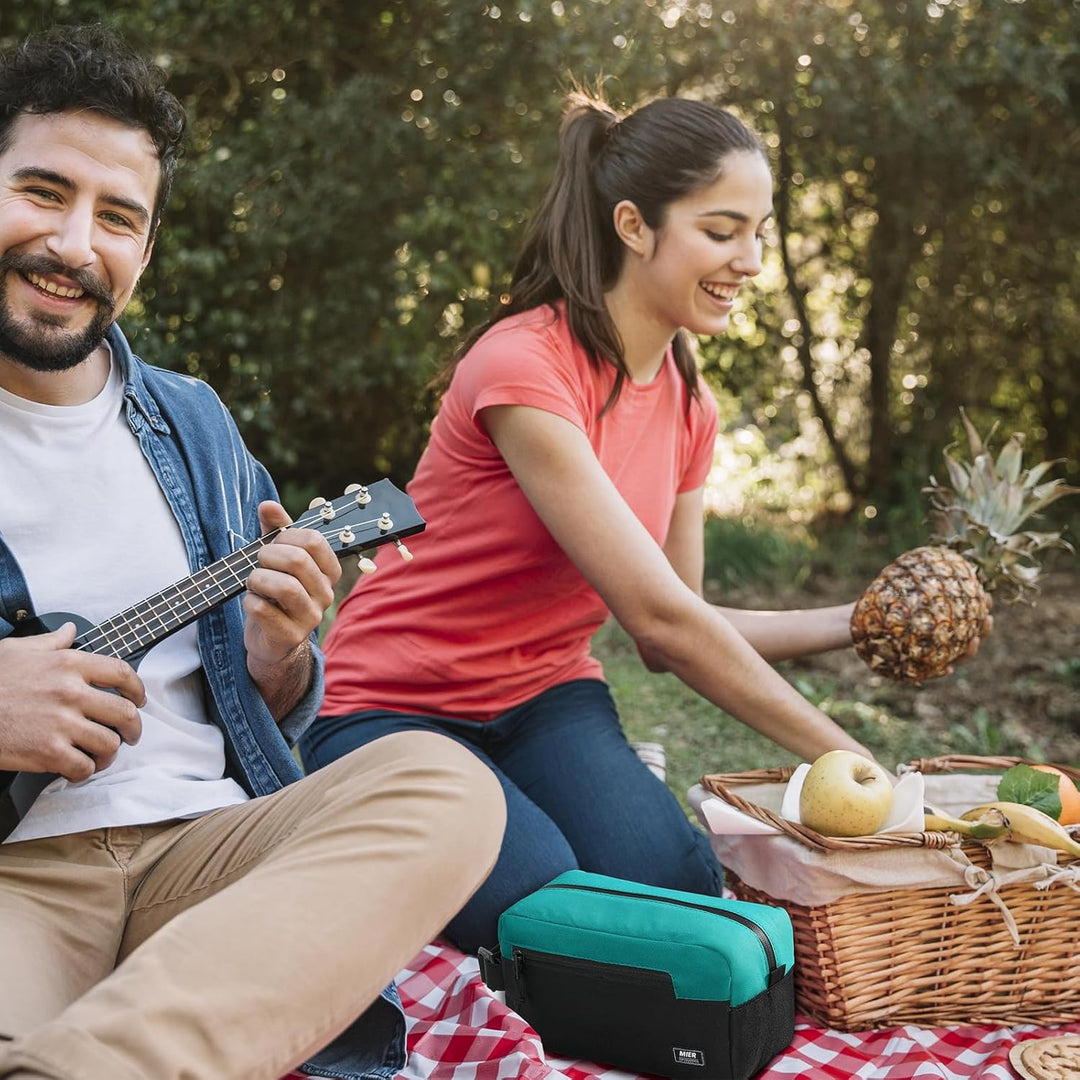 MIER Lunch Tasche Gefrierbare Kühltasche SnackboxKleine gefrierfähige Mini-Kühltasche mit Isolierung