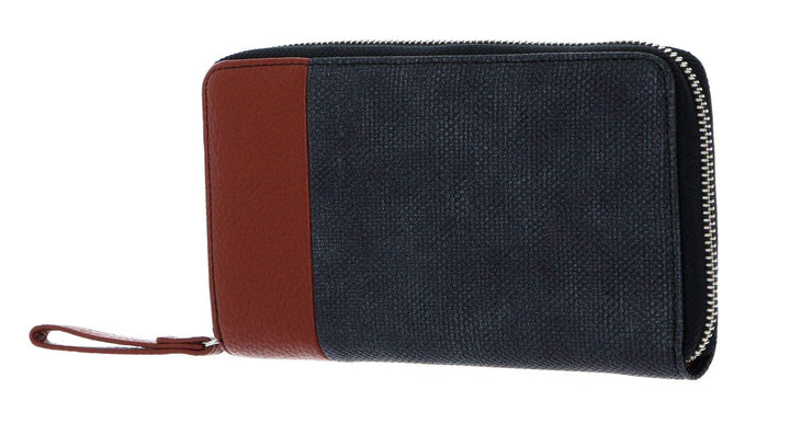 Zwei Eva EV2 - Geldbörse 19 cm canvas-graphit