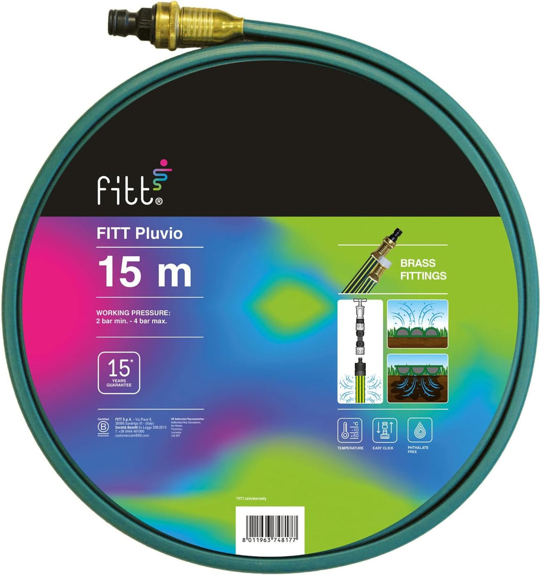 FITT PLUVIO 15 m - 3-Wege-Sprühschlauch für die Sprühberechnung und Imprägnation, geeignet für die h