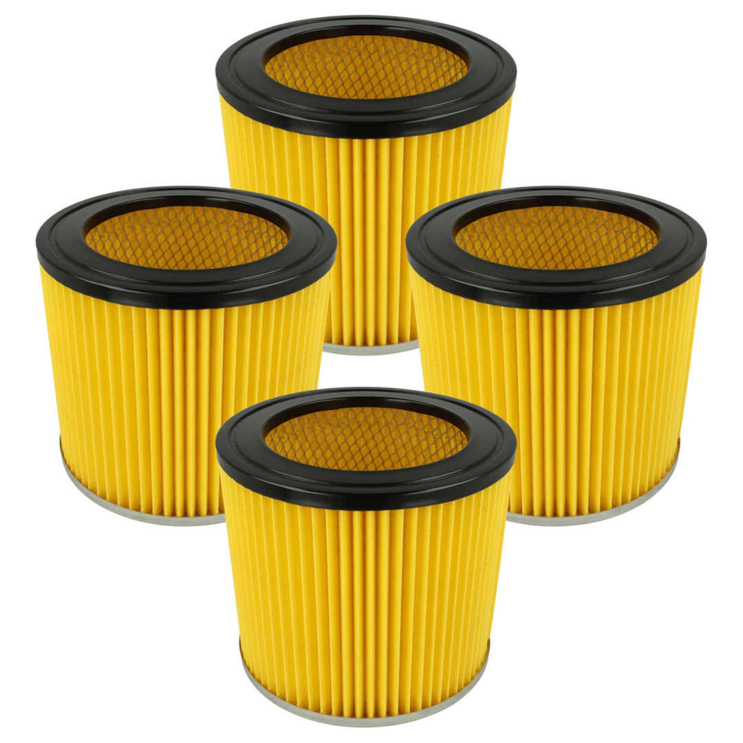 vhbw 4X Ersatz-Filter kompatibel mit Scheppach UG710, UG700, HA1000, HD040 Absauganlage für Holzbear