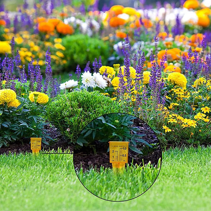 Regenmesser Sprinkler-MessgeräT (12 StüCk) für Rasen- und Garten-WassermessgeräT Weithals