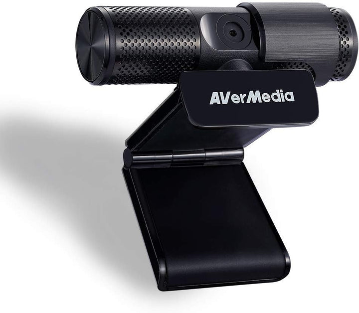 AVerMedia Live Streamer Webcam PW313, Sichtschutzverschluss, FHD 1080p-Videoanruf und -Aufnahme, Plu