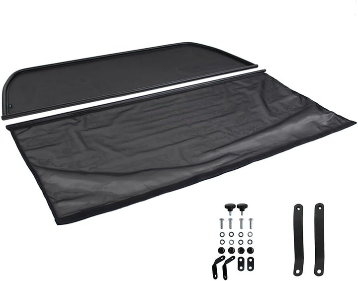 Aperta Windschott passend für Ford Mustang SN-95 100% Passgenau OEM Qualität Schwarz Windstop Windab