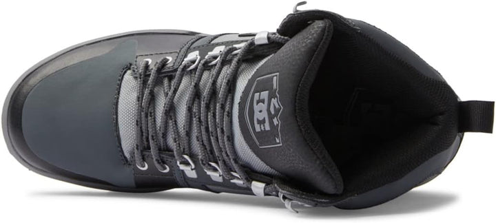 DC Shoes Herren Pure Hi Bootsschuh, Black Grey Black