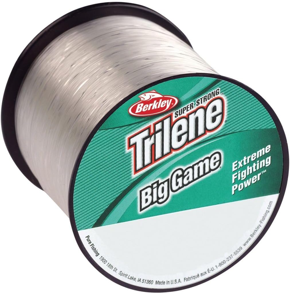 Berkley Big Game Trilene Monofilament Individuelle Spool 10lb farblos, 10lb farblos