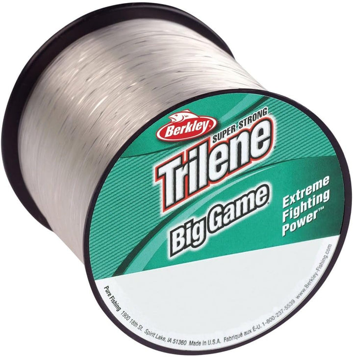 Berkley Big Game Trilene Monofilament Individuelle Spool 10lb farblos, 10lb farblos