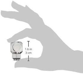 Bitspower G1/4 Zoll Q-Rotary Extender Fitting mit 3 G1/4 Zoll weiblichen Ports, drehbar, schwarz gli