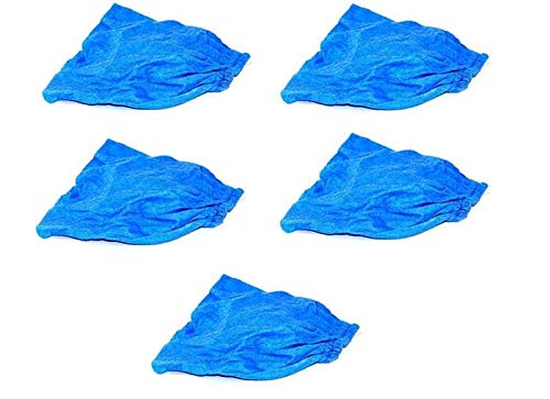 5x Textilfilter/Trockenfilter, Stoffbeutel blau, Parkside PNTS 1300 B2 Lidl IAN 69502 auswaschbarer