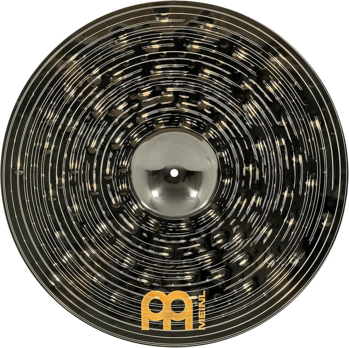 Meinl Cymbals Classics Custom Dark Ride 22 Zoll (Video) Schlagzeug Becken (55,88cm) B12 Bronze, Dunk