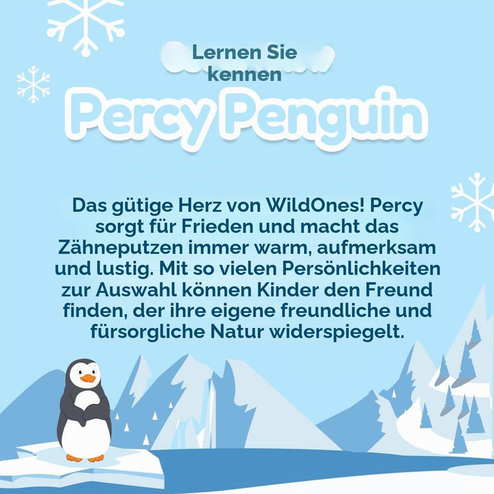 Brush-Baby WildOnes Kinder Elektrische Wiederaufladbare Zahnbürste,1 Griff, 3 Bürstenköpfe, USB-Lade