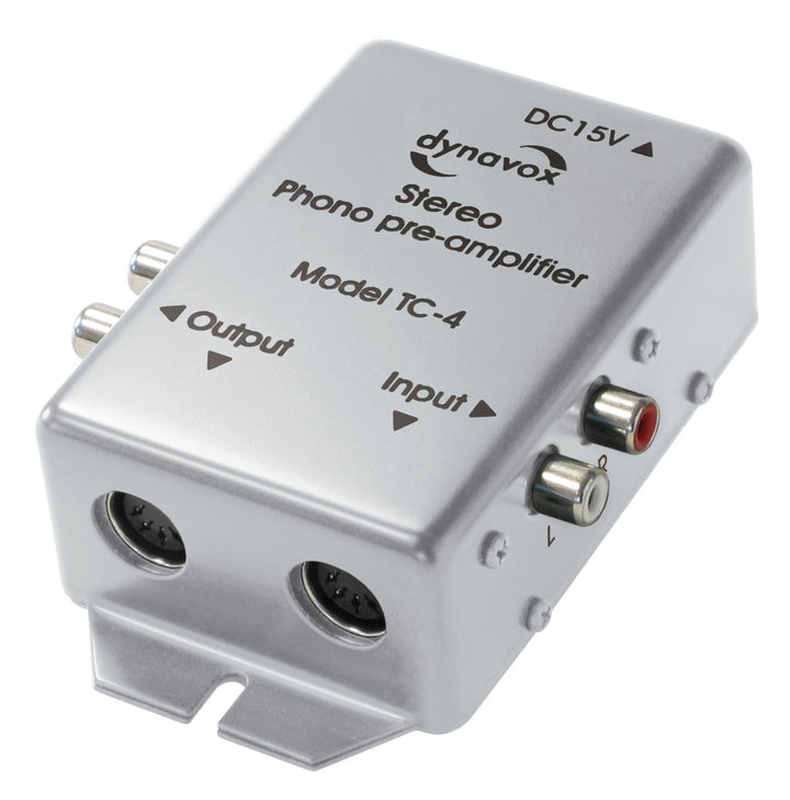 Dynavox TC-4 Phonovorverstärker silber