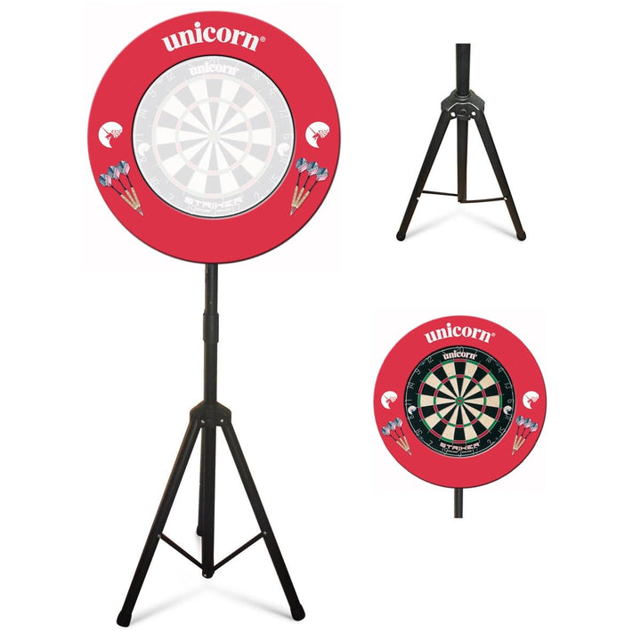 Dartboard-Ständer, Einhorn, freistehend, zusammenklappbar und tragbar Tri-stand, Tri-stand
