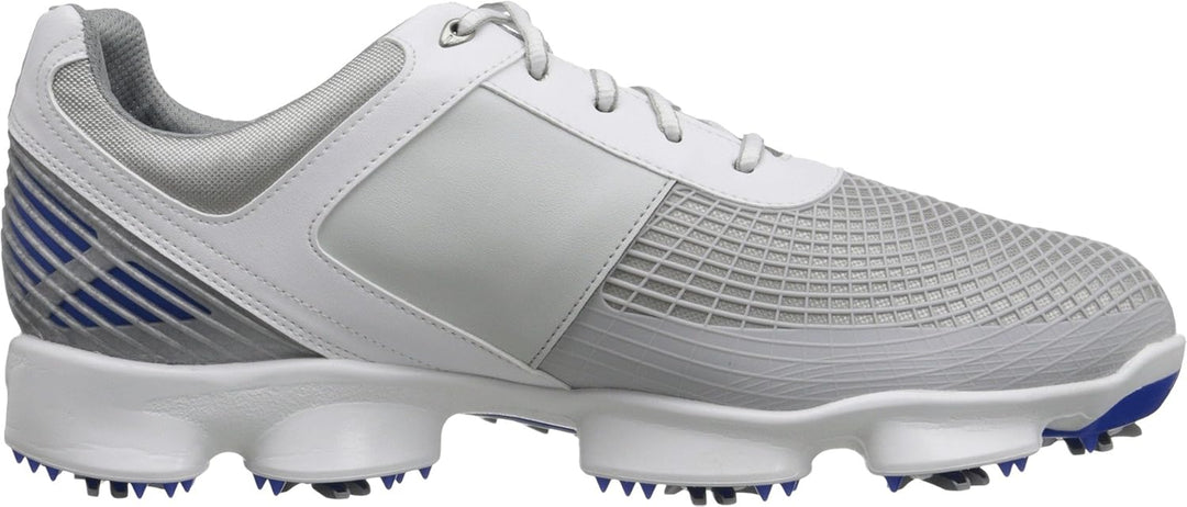 Footjoy Herren Hyperflex Golfschuhe 42.5 EU Weiss Hyperflex Weiss Hellgrau Blau, 42.5 EU Wei&#xDF; H