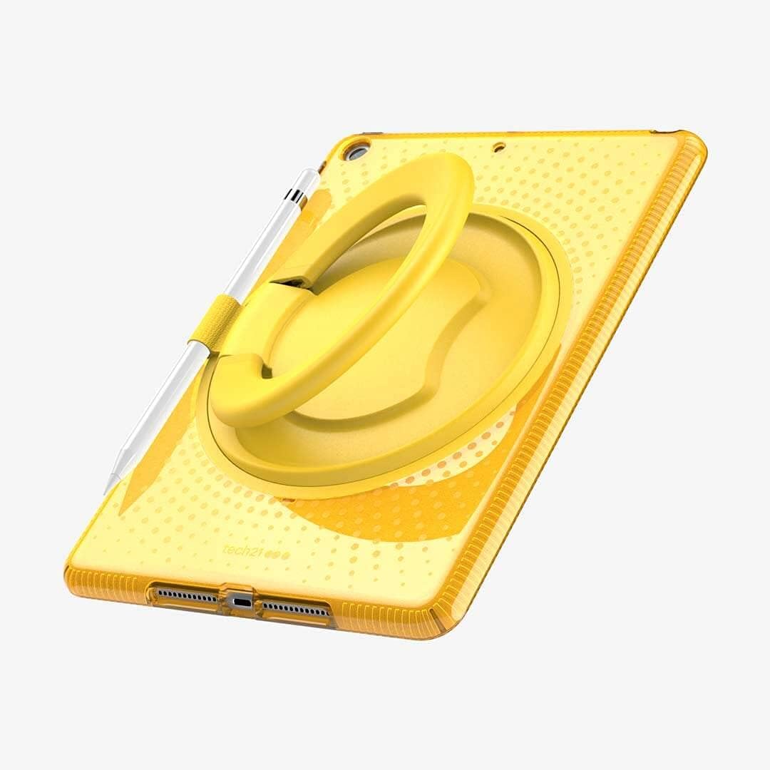 Tech21 Evo Play2 mit Stifthalter für iPad 5. / 6. Generation, Gelb iPad 5th &amp; 6th Gen gelb, iPad 5th