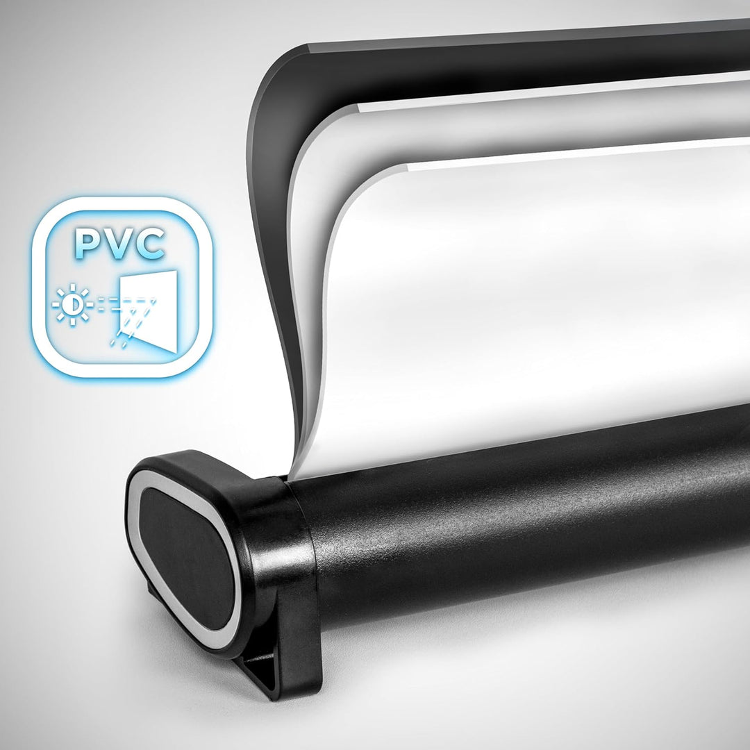 Duronic DPS50 16:9 Beamer Leinwand | 50 Zoll Projektor Leinwand | 16:9 Heimkino | Gain +1 Mobile Bea