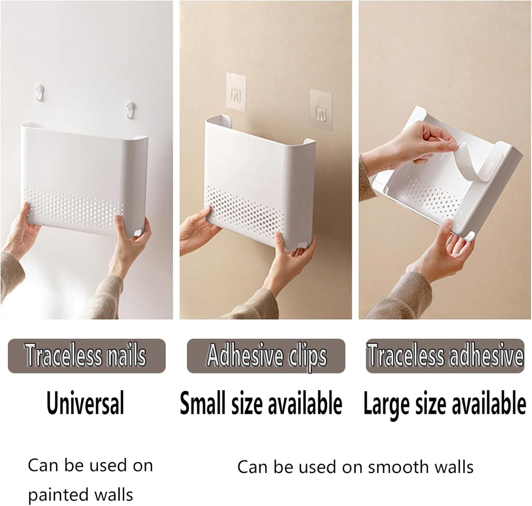 Kabellos WiFi Router Aufbewahrung Boxen Kabel Draht Halterung Wand Behang Stecker Brett Aufbewahrung