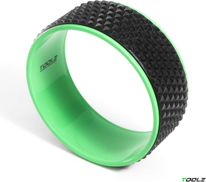 TOOLZ Yoga Ring - Yoga Rad zur Unterstützung von Asanas - Rutschfestes Pilates Rad