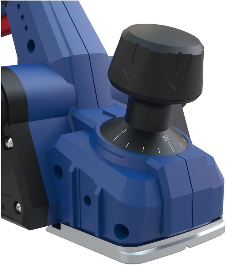 Güde Akku Hobel HO 18-0 (18 V, max. 82 mm Hobelbreite, Spantiefe max. 1,5 mm, massive Alu-Fussplatte