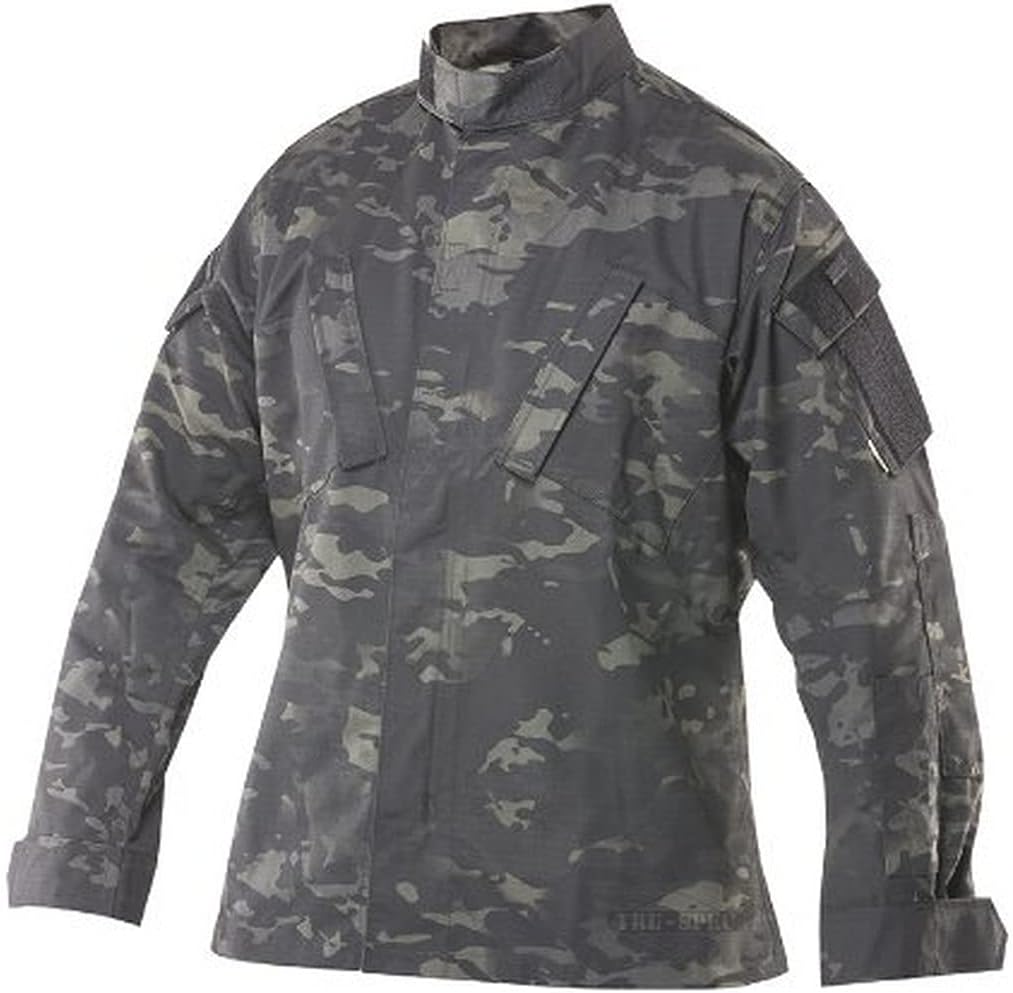Tru-Spec Herren Taktische Shirtttactical Response Uniform Langärmlig Multicam Black L, Multicam Blac