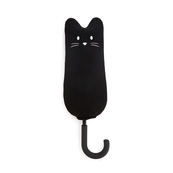 balvi Schirm Meowmbrella Farbe Schwarz Originelles Design voller Katzen Aus Nylon