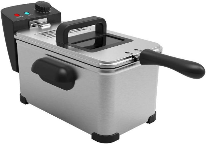 ARDES - AR1D30 Fritteuse 3 Liter, Fritteuse für Fisch, Pommes frites und Huhn, Öl-Fritteuse, Höchstt