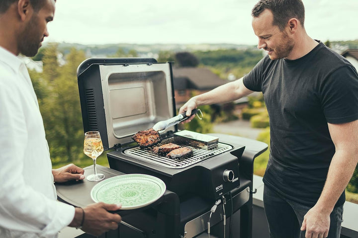 SEVERIN SEVO Smoke Box aus Edelstahl, zum Räuchern von Fleisch und Fisch, langlebige Räucherbox zum