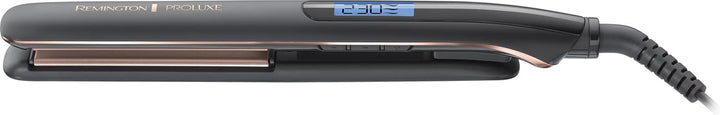 Remington Glätteisen [schmale, 110mm lange Keramikstylingplatten] PROluxe Midnight (OPTIheat Technol