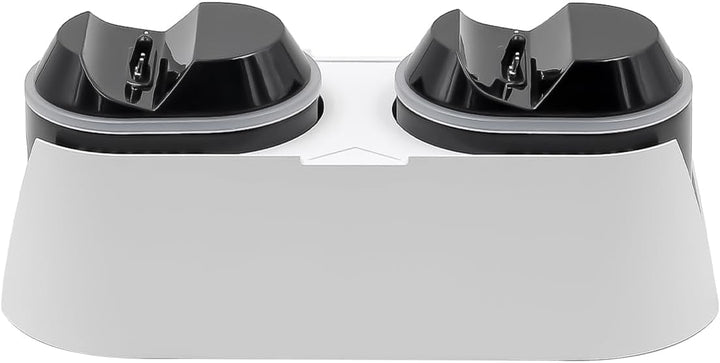 POFET PS5 Schnellladestation für PS5 DualSense Controller Ladestation mit RGB-LED-Lichtanzeigen, Tri