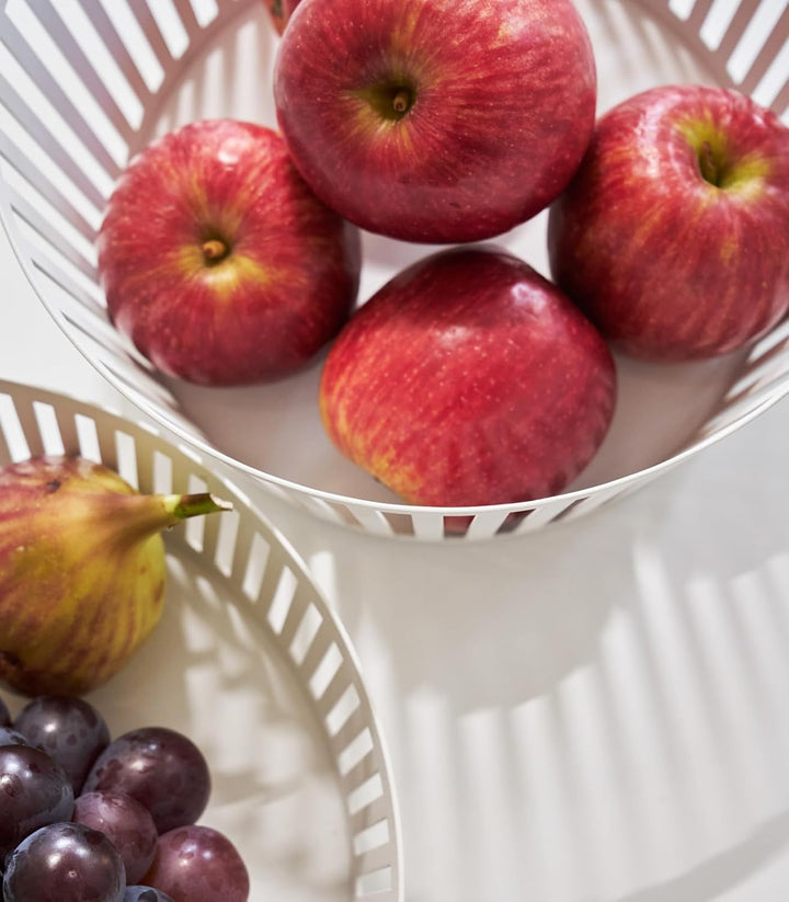 Fruit basket deep - Tower - white Weiss, Weiss