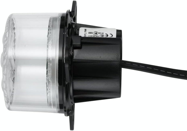 HELLA - Blinkleuchte - LED - 12V - Anbau/geschraubt - Lichtscheibenfarbe: glasklar - Kabel: 500mm -