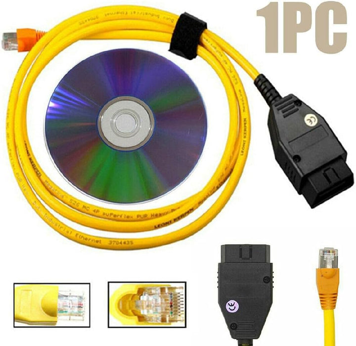 Baceyong OBD2 Auto-ENET-Diagnose- und Codierkabel - B-M-VV-Schnittstellenkabel - Verwendung mit, IST