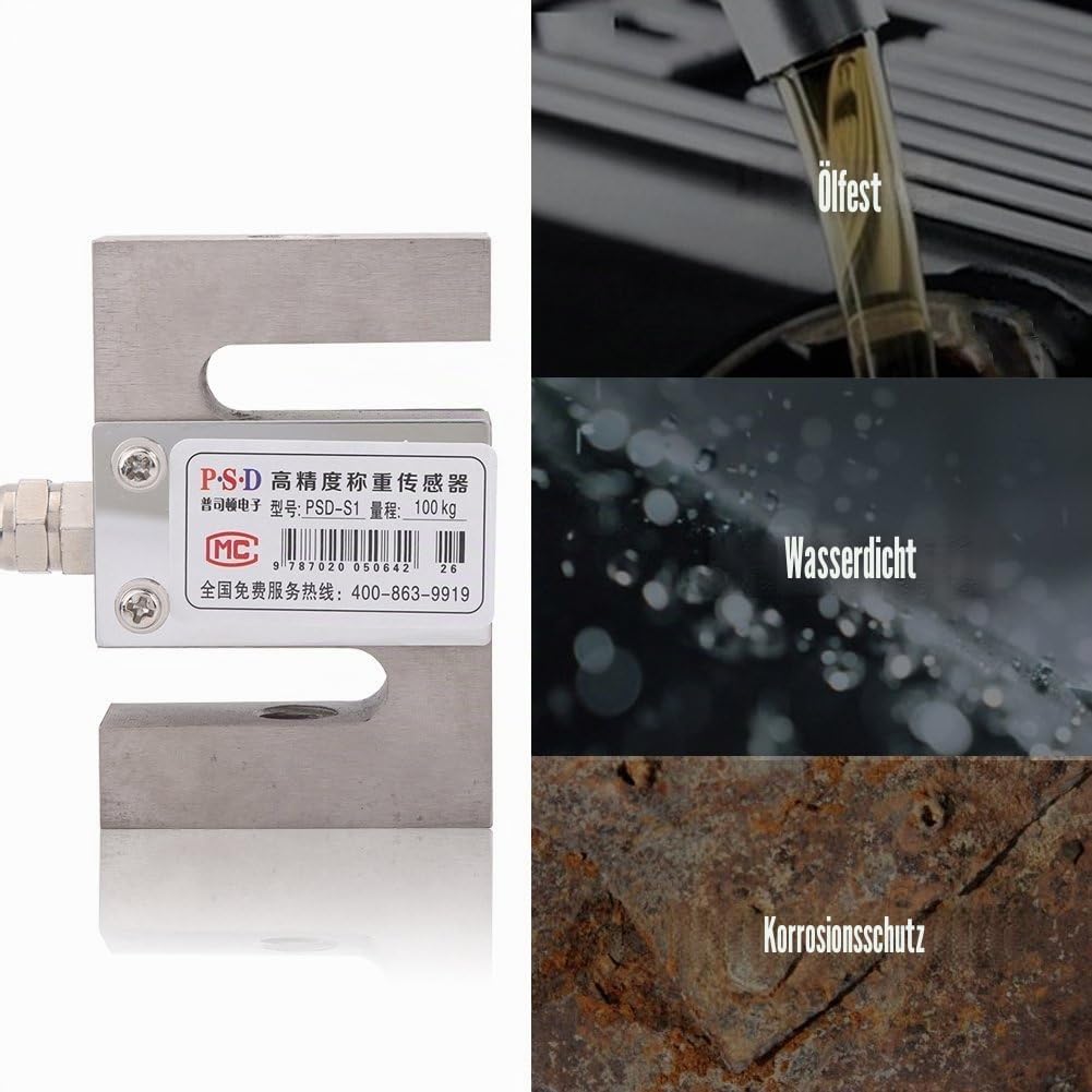 Wägezelle Sensor Wägesensors Tragbarer Gewichtssensor Skalensensor Wiegen S-Balken Präzisions 50/100