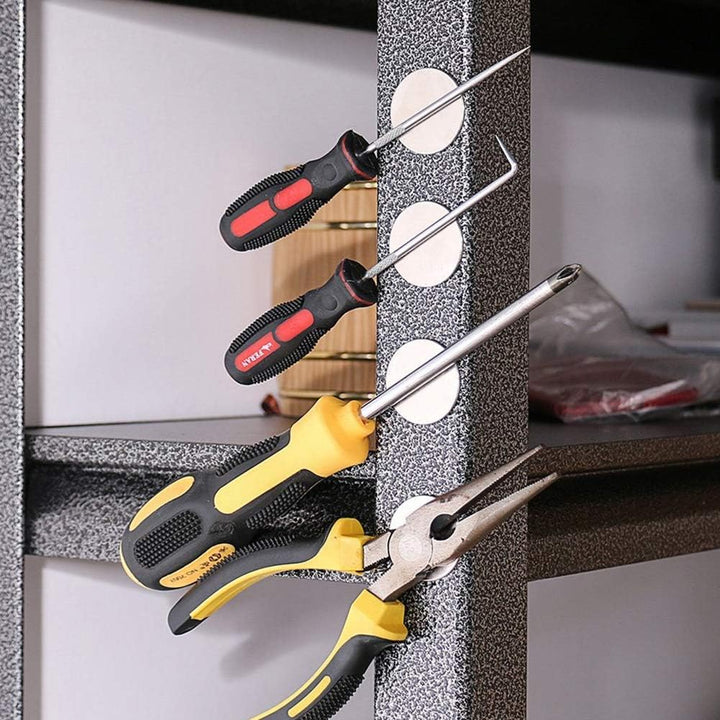 Magnete Stark, 6 Stück 30 x 3 mm 8 KG Ziehen Neodym Magnete Extra Stark, Magnete für Magnettafel, Ma