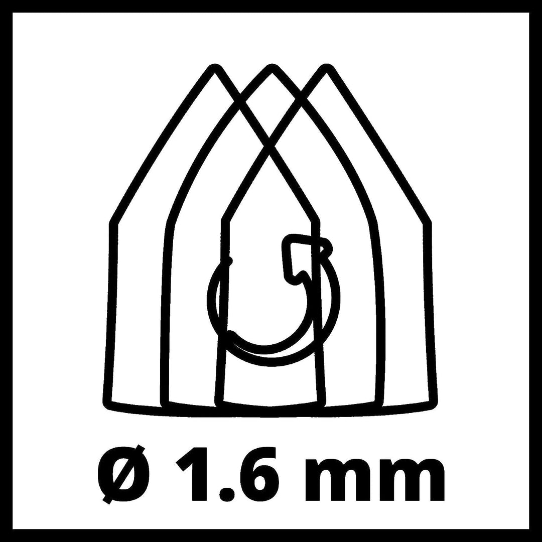 Einhell Akku-Multischleifer TE-OS 18/150 Li-Solo Power X-Change (18 V, Li-Ion, 24 000 min-1, 1.6 mm