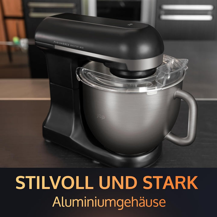 JAP Küchenmaschine MasterMix - Knetmaschine - 3in1 Food Processor - Rührgerät - Teigmaschine - mit e
