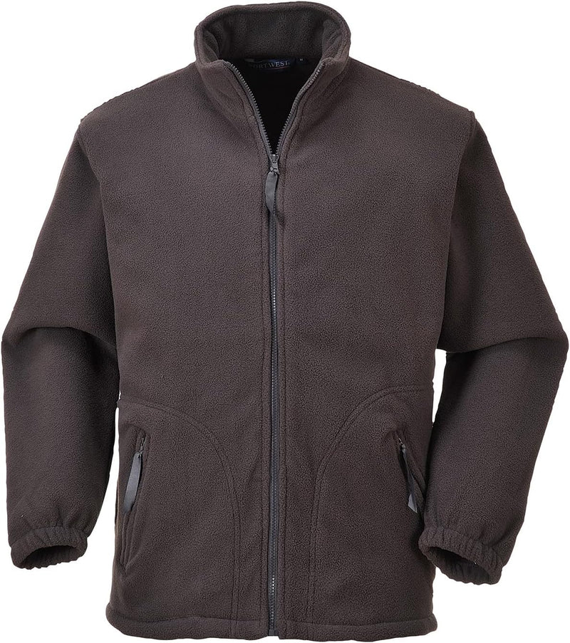 Portwest Argyll warme Fleecejacke, Grösse: L, Farbe: Schwarz, F400BKRL L Schwarz, L Schwarz