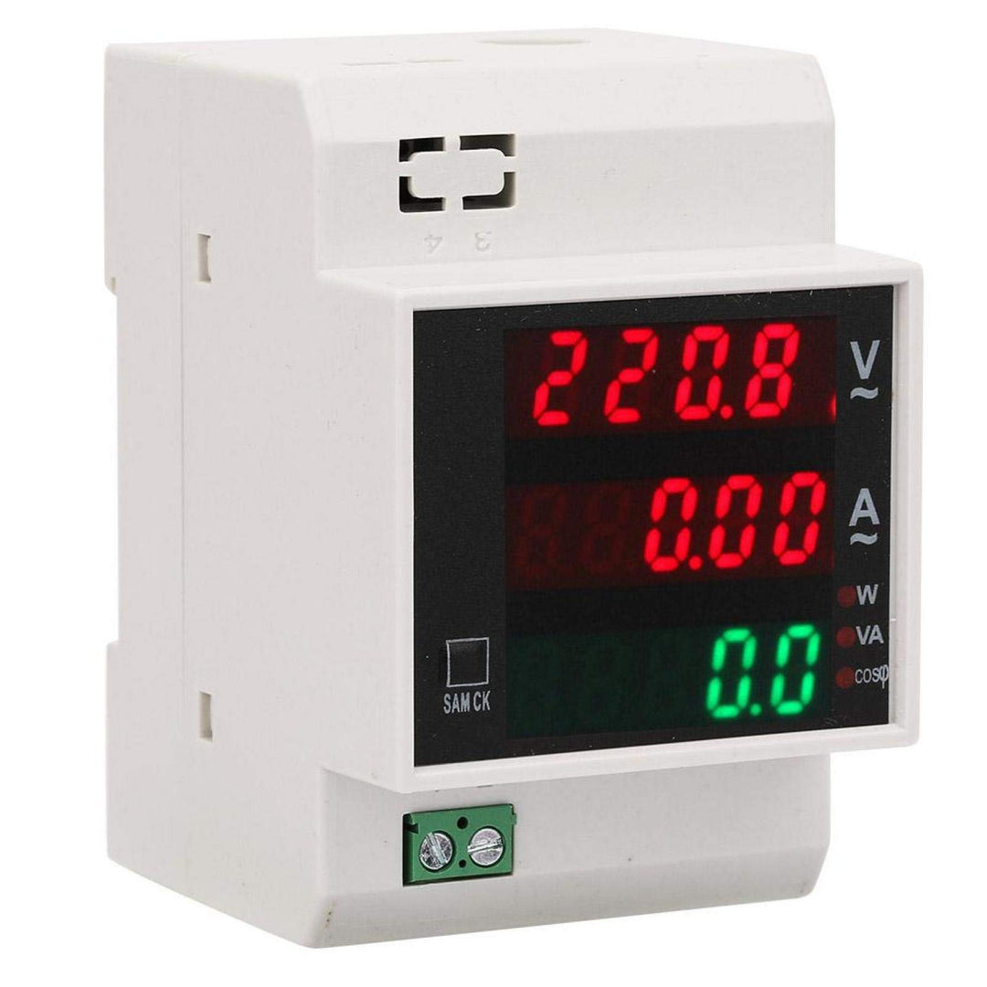 Power Factor Meter, stabile Leistung, multifunktionaler Leistungsmesser, zur Spannungsmessung(AC200-