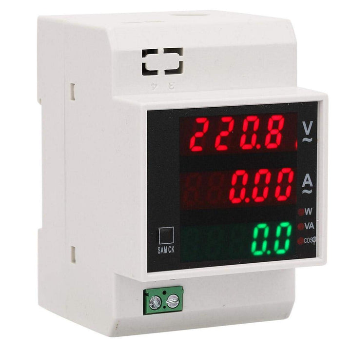 Power Factor Meter, stabile Leistung, multifunktionaler Leistungsmesser, zur Spannungsmessung(AC200-