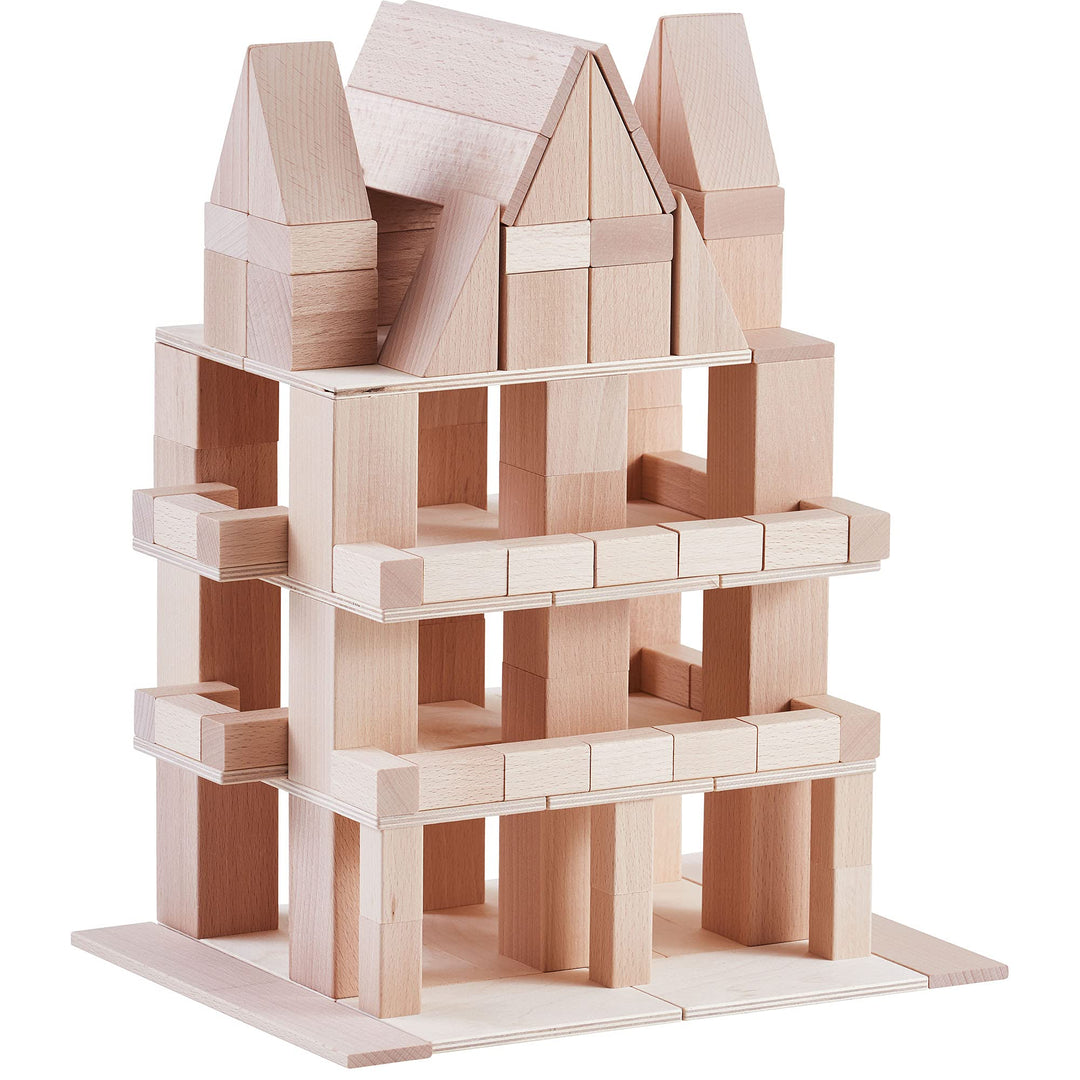 HABA 306251 - Baustein-System Clever-Up! 4.0, Bau- und Entdeckersteine ab 1 Jahr, made in Germany, B