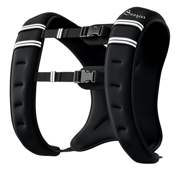 HOMCOM Gewichtsweste Weight Vest verstellbar für Gewicht Tranning Krafttrainning Mann/Frau Oxford-Ge