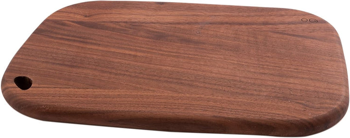 Point-Virgule Servierbrett aus Walnussholz, perfekt zum Servieren von Snacks und Käse, 30x17cm 30x17