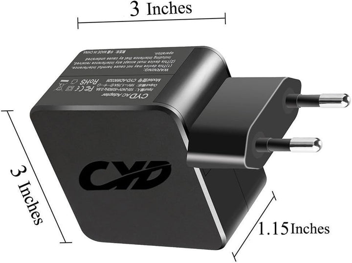 CYD 65W USB C Notebook Netzteil für Ladekabel-Lenovo X280 X380 L390 E480 E490 E580 E590 E495 R480 S1